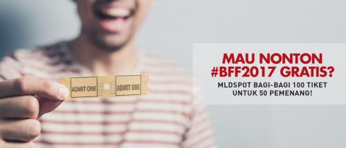 MLDSPOT Bagi-bagi tiket Blibli Fun Festival 2017!